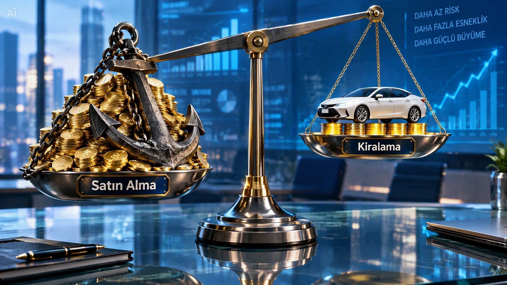 Şirket Aracı Satın Alma mı Kiralama mı? Nakit Akışınızı Doğru Yönetmenin Yolları